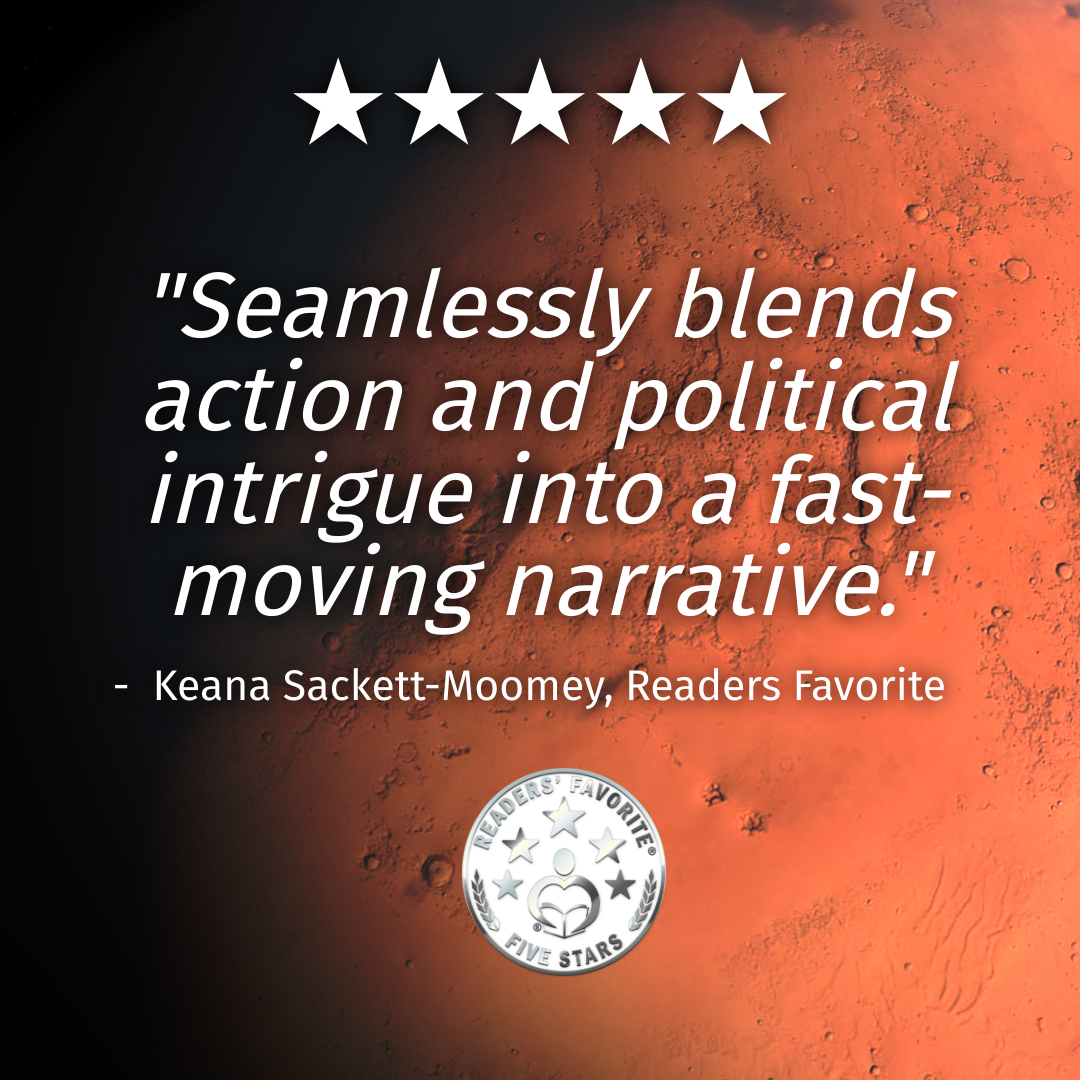Seamlessly blends action and political intrigue into a fast-moving narrative.